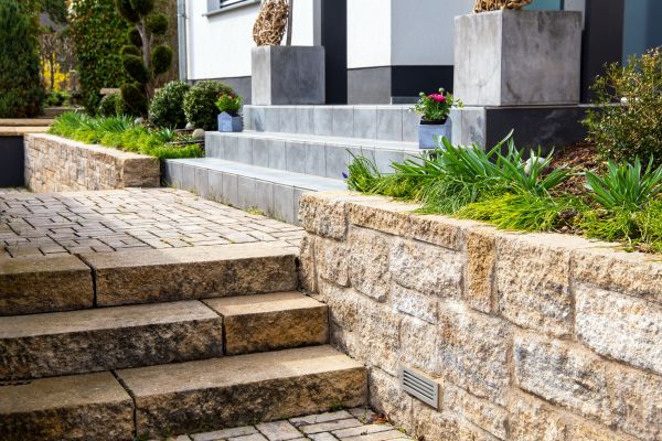 Stone Step Replacement in Portland