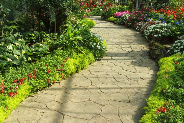 Stone Pathway Repair in Portland