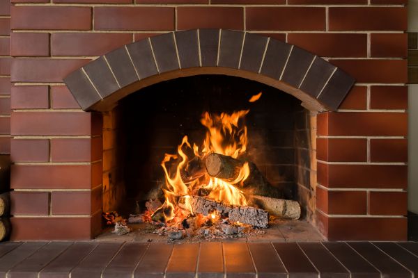 Brick Fireplace Installation in Portland