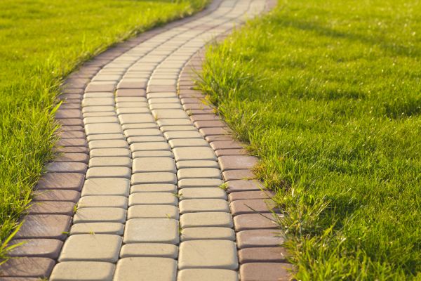 Sidewalk Brick Repair in Portland