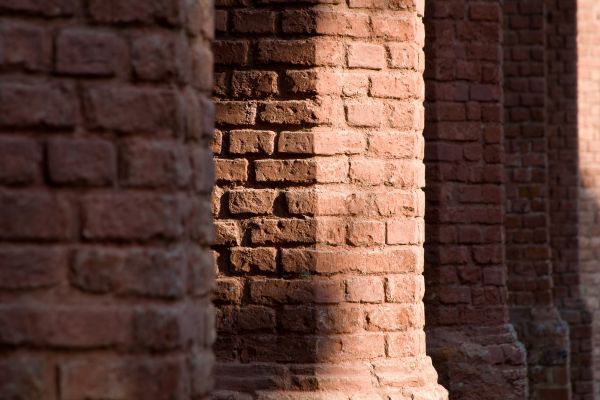 Brick Pillars Installation in Portland
